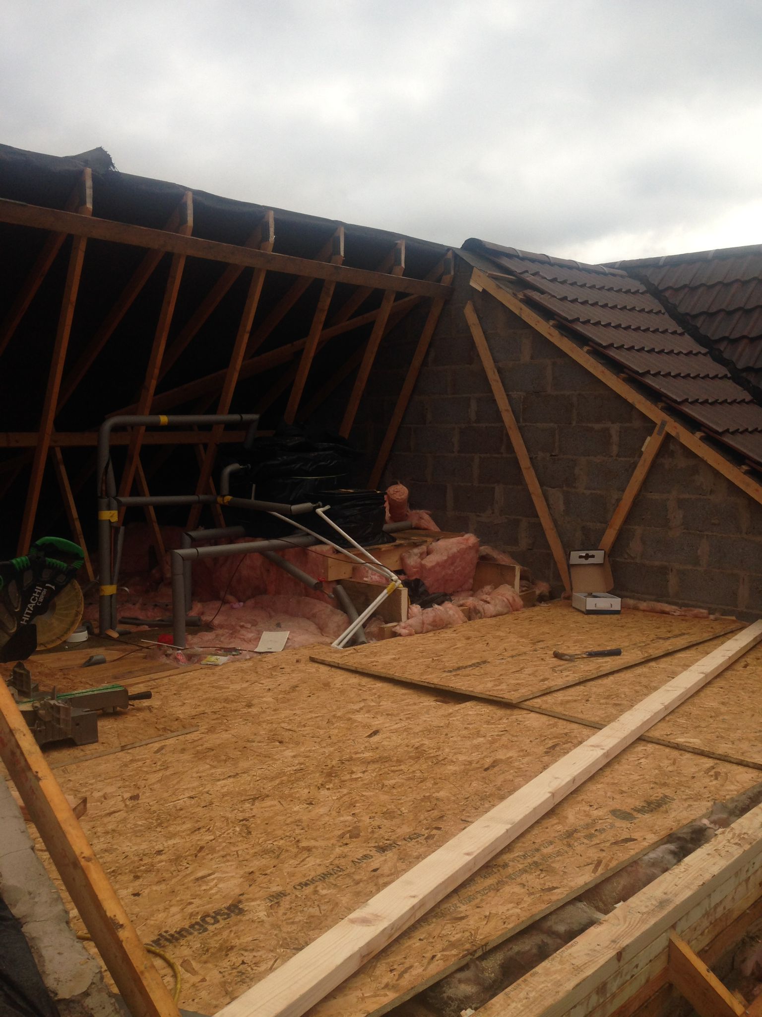 2nd stage of conversion of a Loft